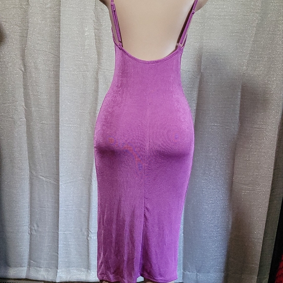 Sexy midi Dress with split new size S strech material. MEMORIAL DAY SALE🎈 - Picture 7 of 11
